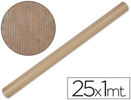 Papel kraft verjurado Liderpapel marrón rollo 25x1 m.